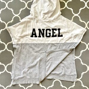 Victoria’s Secret Angel poncho hooded sweatshirt Large